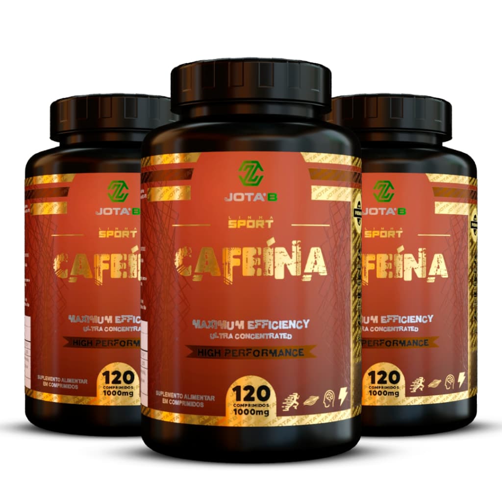 Suplemento de Cafeína Termogênico Pré treino original força disposiçaõ energia
