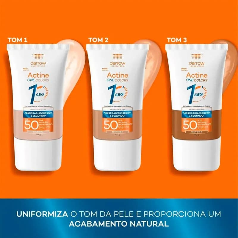 Actine One Colors 1 Seg FPS 50 40g