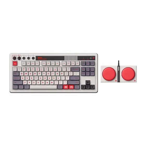Teclado Mecânico 8bitdo - N Edition (bluetooth/2.4g/usb-c) - Idioma Inglês Internacional