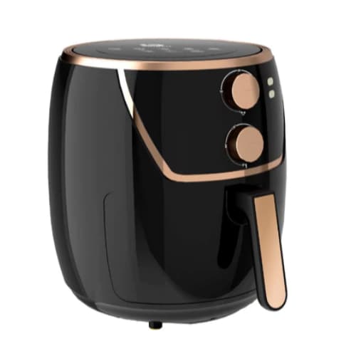 Fritadeira Elétrica sem Óleo 5L Air Fryer Botão 1500Watts Preto 127V/220V