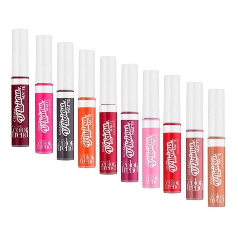 Batom Matte Líquido Creamy D'licious Avon Color Trend 4ml