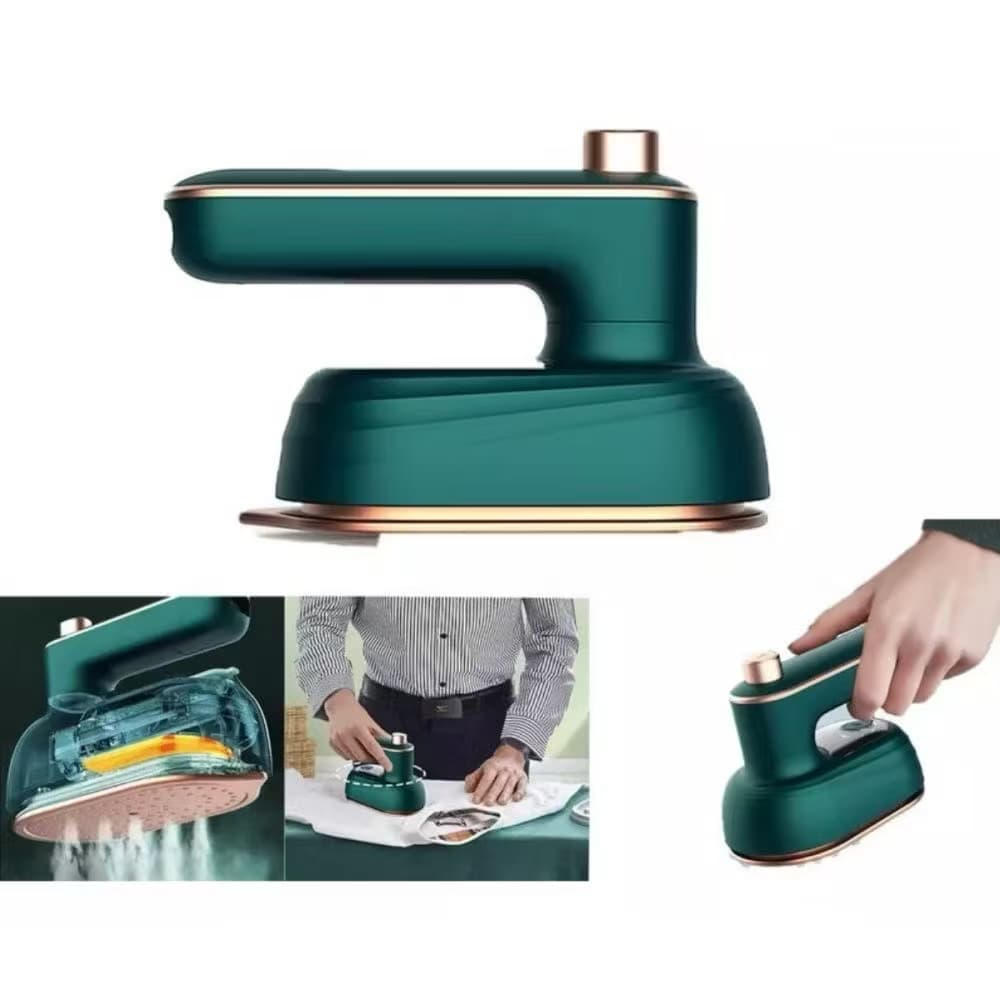 Mini Ferro a Vapor Portátil Bivolt - Para Viagem
