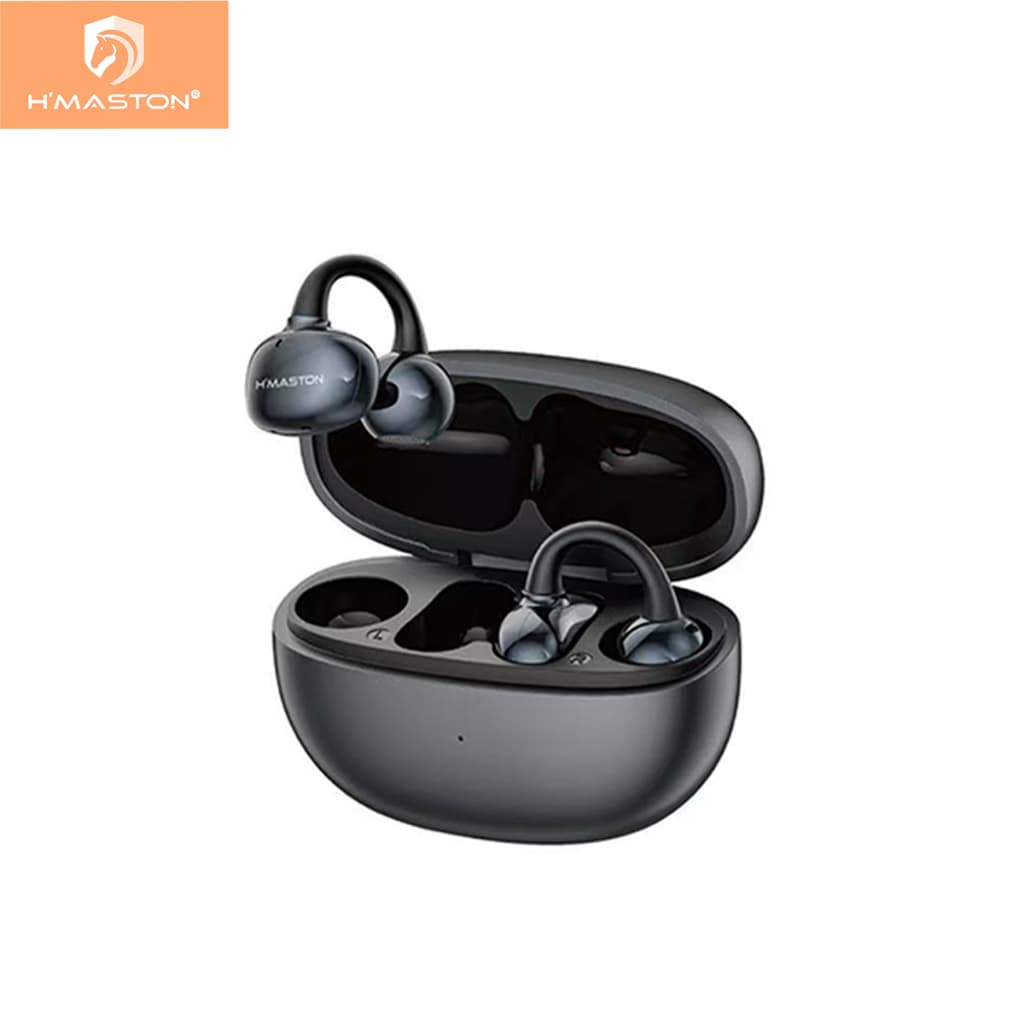 H'maston RS-74 Fone De Ouvido Sem Fio Bluetooth Wireless Tws 6.0 Tws Clip-on Com Luz 6 HORAS