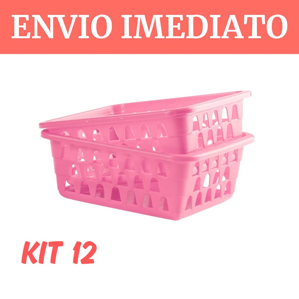 CESTO ORGANIZADOR PEQUENO KIT CESTINHO - BANHEIRO MESA GAVETA ARMARIO