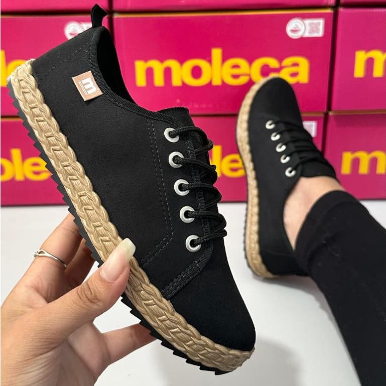 Tênis Moleca Original 5696.303 Feminino Sapato Confortável Macio