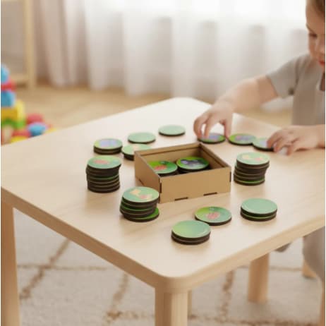 Brinquedo educativo - Jogo da memória - Kakareco Brinquedos Educativos