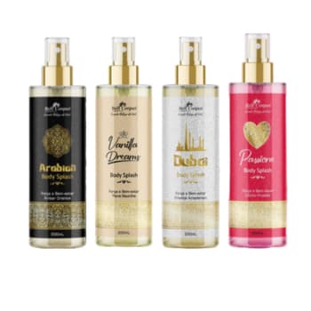 Body Splash Árabe Feminino | Perfume Oriental Luxo Longa Duração Fragrância Importada