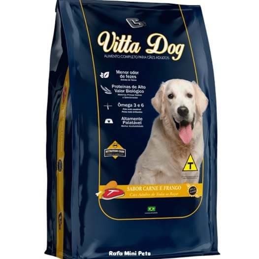 Ração Para Cães Adultos Vitta Dog 7kg | Nutrição Completa e Saborosa