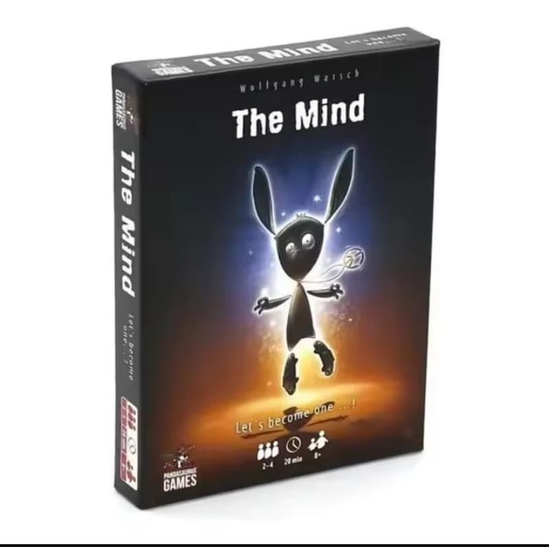 Jogo de Cartas The Mind Card Game Família Amigos Crianças Brinquedo Educativo Desafiador Cooperativo Presente
