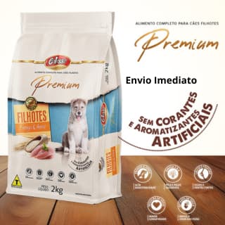 Ração Para Cachorro Filhote Racao Colosso Premium Frango Arroz 2k