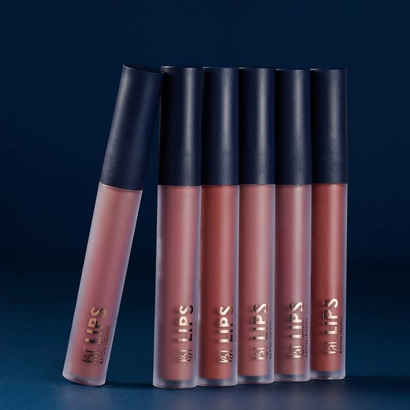Batom Líquido Matte Bruna Tavares BT Lips Longa Duração Alta Pigmentação 4g