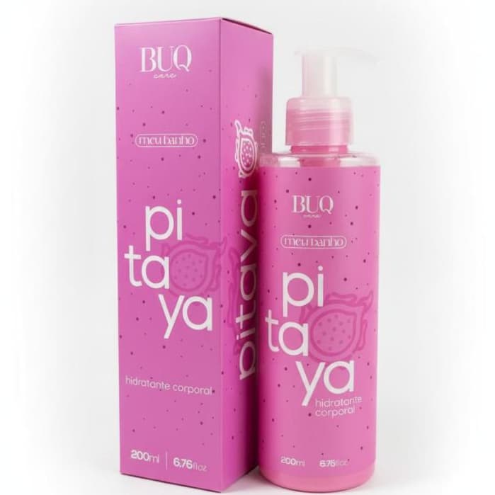 Hidratante Corporal Pitaya 200ML BUQ CARE Rayssa Buq Hidratante corporal pitaya  para o corpo macio