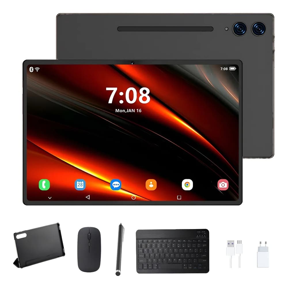 Tablet Bml A9 Android Ram 12gb+512gb Wifi 5g Polegadas Android 14.0 Caneta +Teclad+CAPA