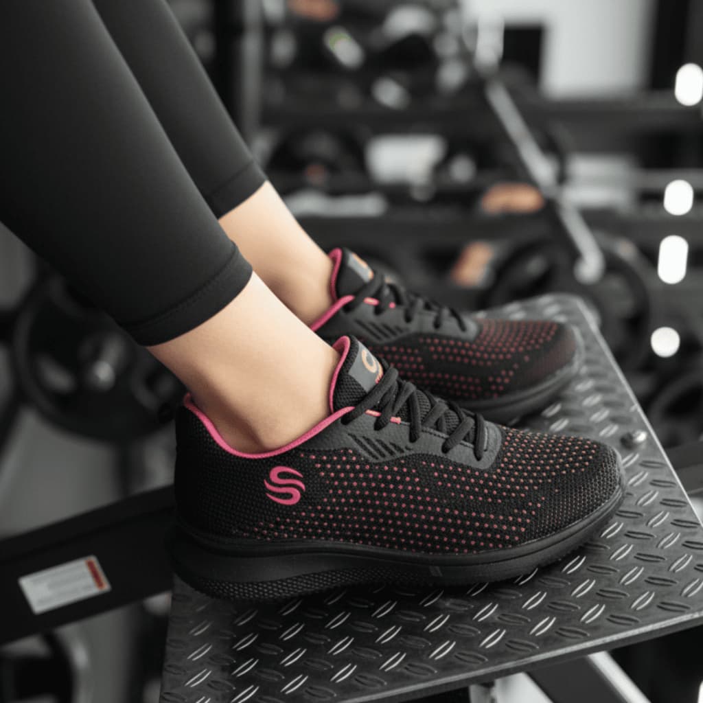 Tênis Feminino Casual Confortável Ortopédico Respirável para Trabalho e Caminhada
