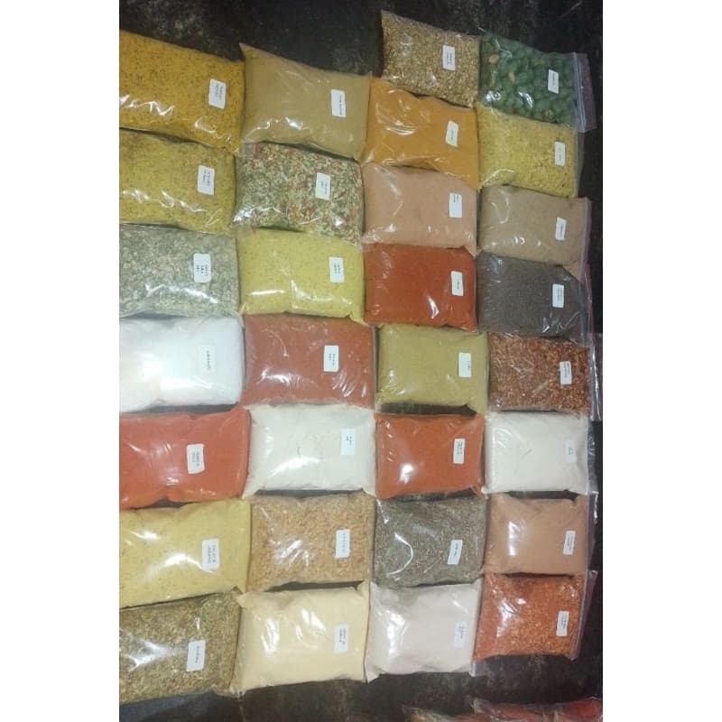 Temperos Variados Condimentos e Especiarias 50g cada