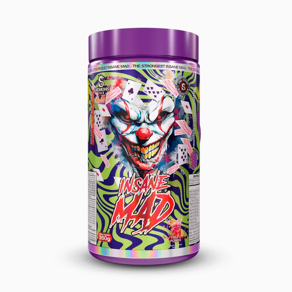 Pré-Treino Demons Lab Insane Mad 350g