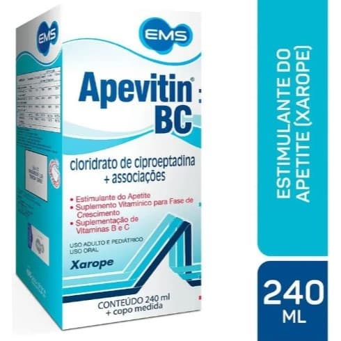 Apevitin BC Vitamina Estimulador De Apetite 240ml