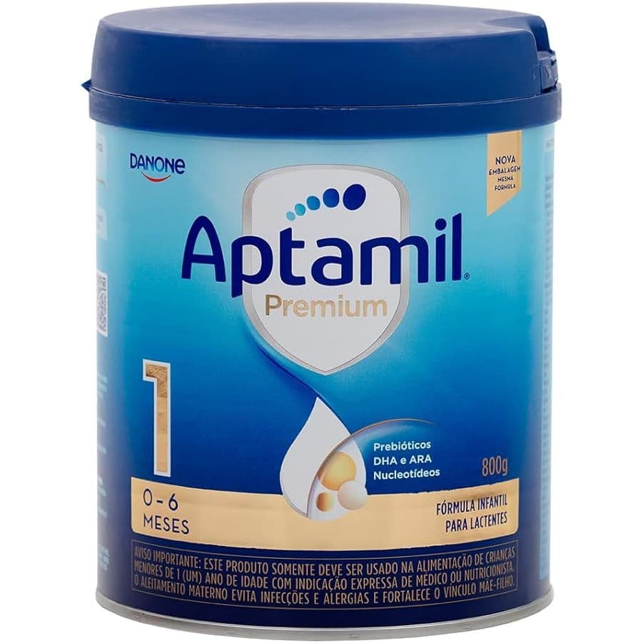 Fórmula Infantil: Aptamil Premium 1 800g - 0-6 meses