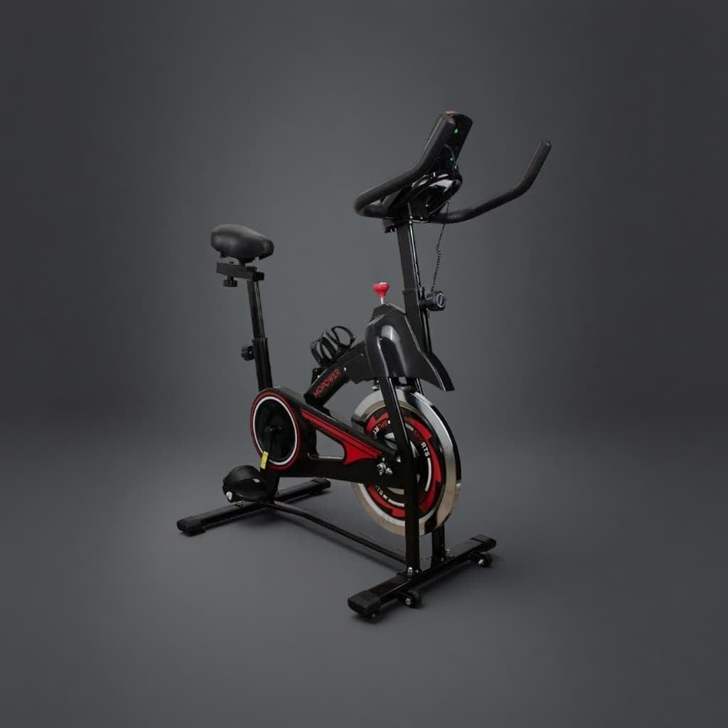 Bicicleta Ergométrica Para Fiação Mecânica 13kg Vermelho E Preto