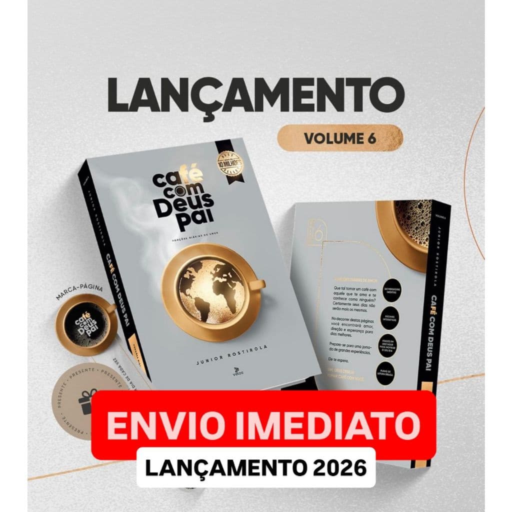 CAFÉ COM DEUS PAI 2026 - PORÇÕES DIARIAS DE AMOR