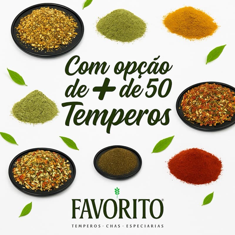 Temperos, Chás e Condimentos 100g | Escolha entre 50 Opções