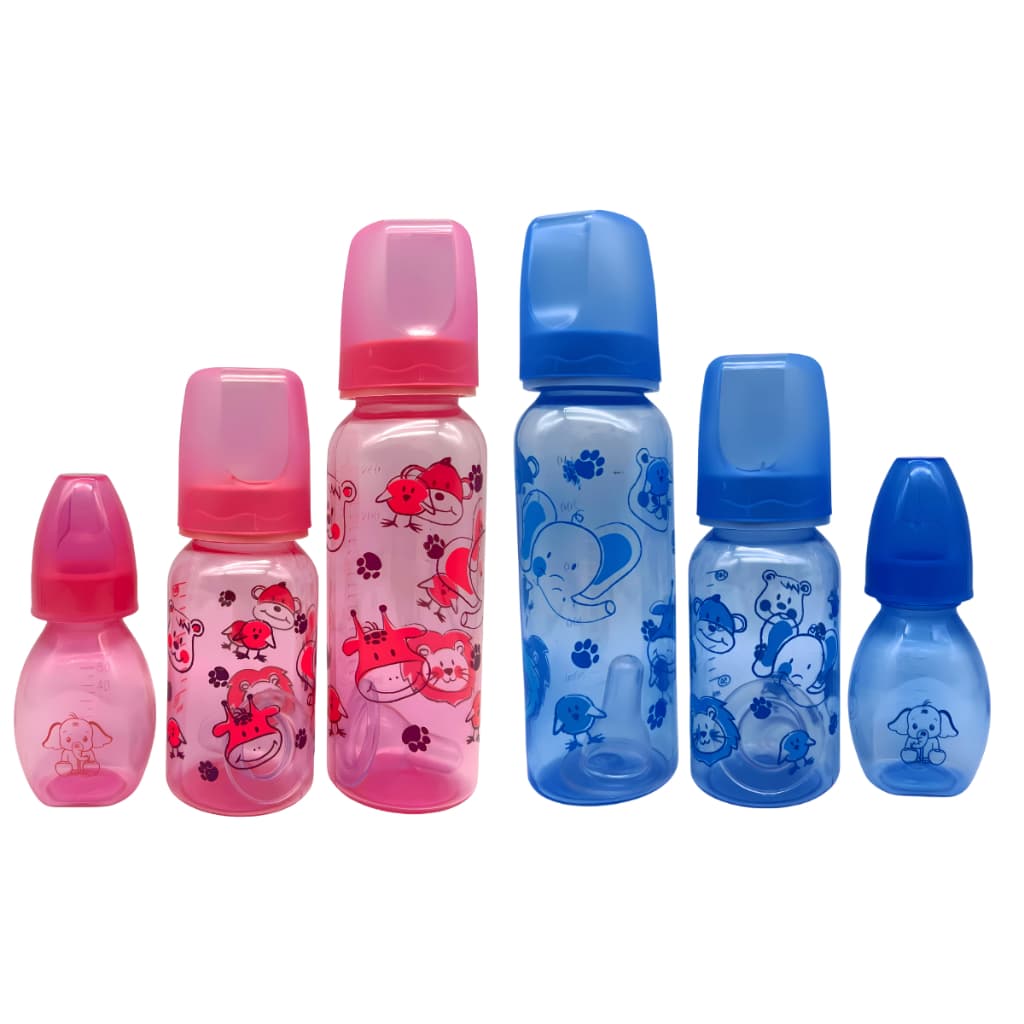 Kit com 3 mamadeiras com 240ml 140ml 60ml Petita Anplas