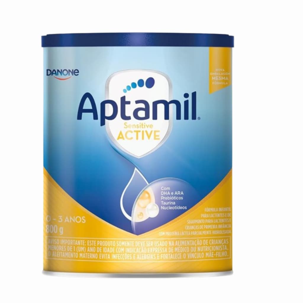 Fórmula Infantil em pó Aptamil ACTIVE-Danone- 800GR