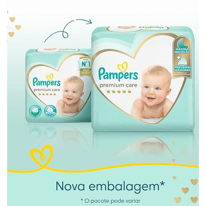 Fralda Pampers Premium Care G - 30 fraldas