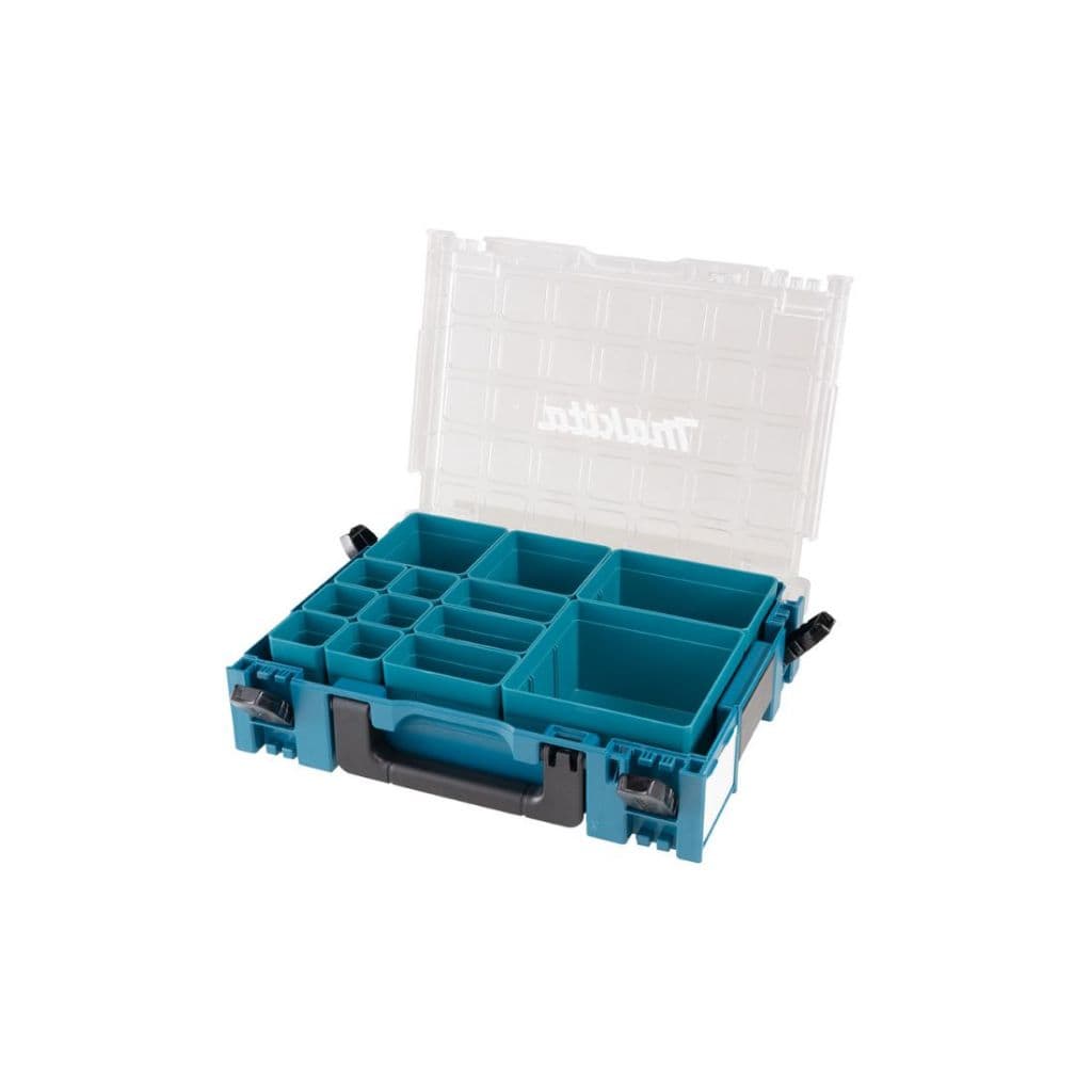 Caixa Organizadora MakPac 13 Caixas Modular Profissional Armazenamento Ferramentas– 191X80-2 -Makita