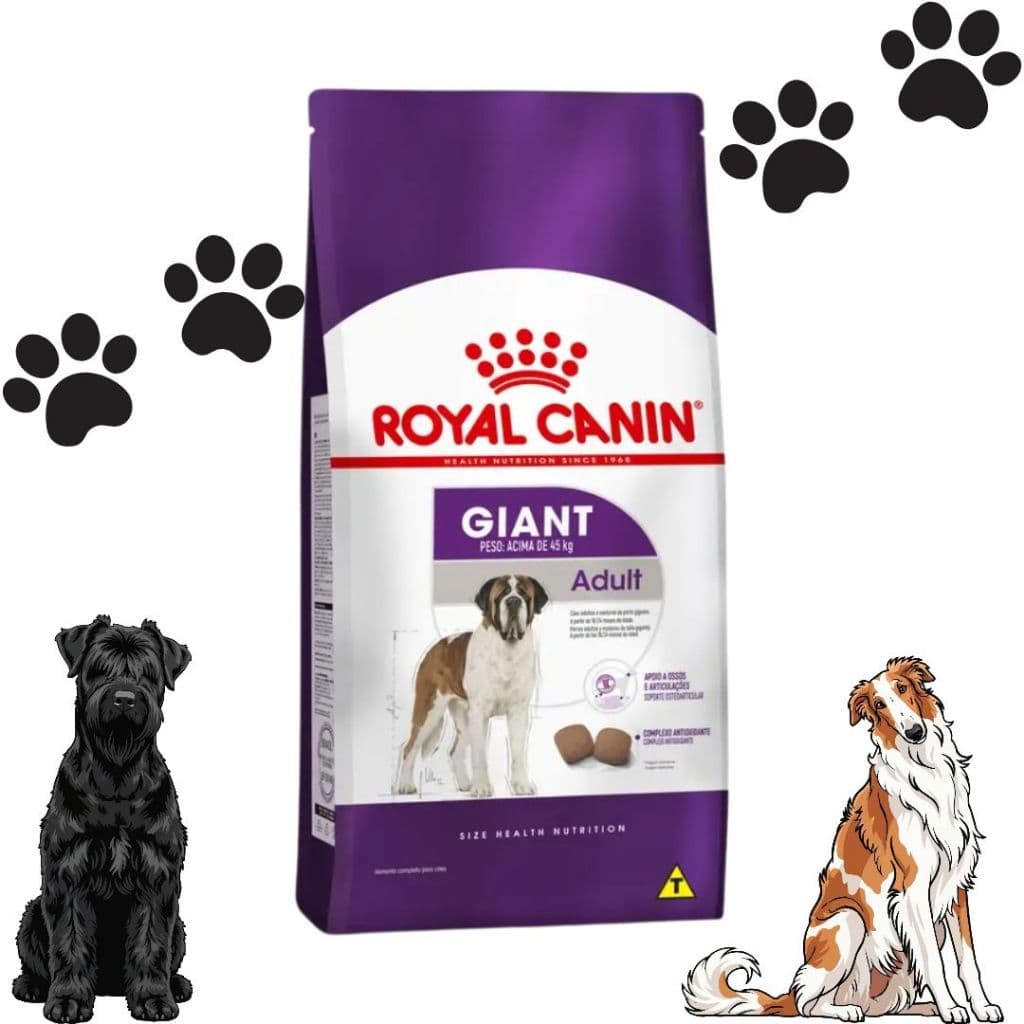 Ração Para Cachorros Adultos de Raças Gigantes 12kg Royal Canin