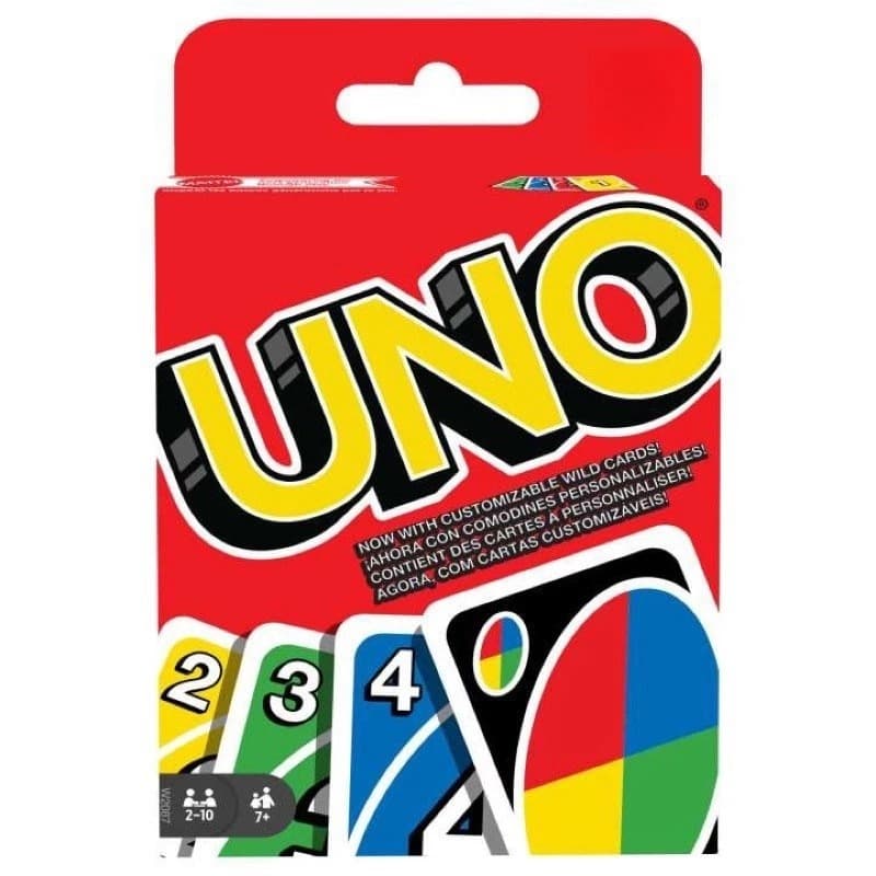 UNO JOGO DE CARTAS UNO FAMÍLIA E AMIGOS COM 112 CARTAS