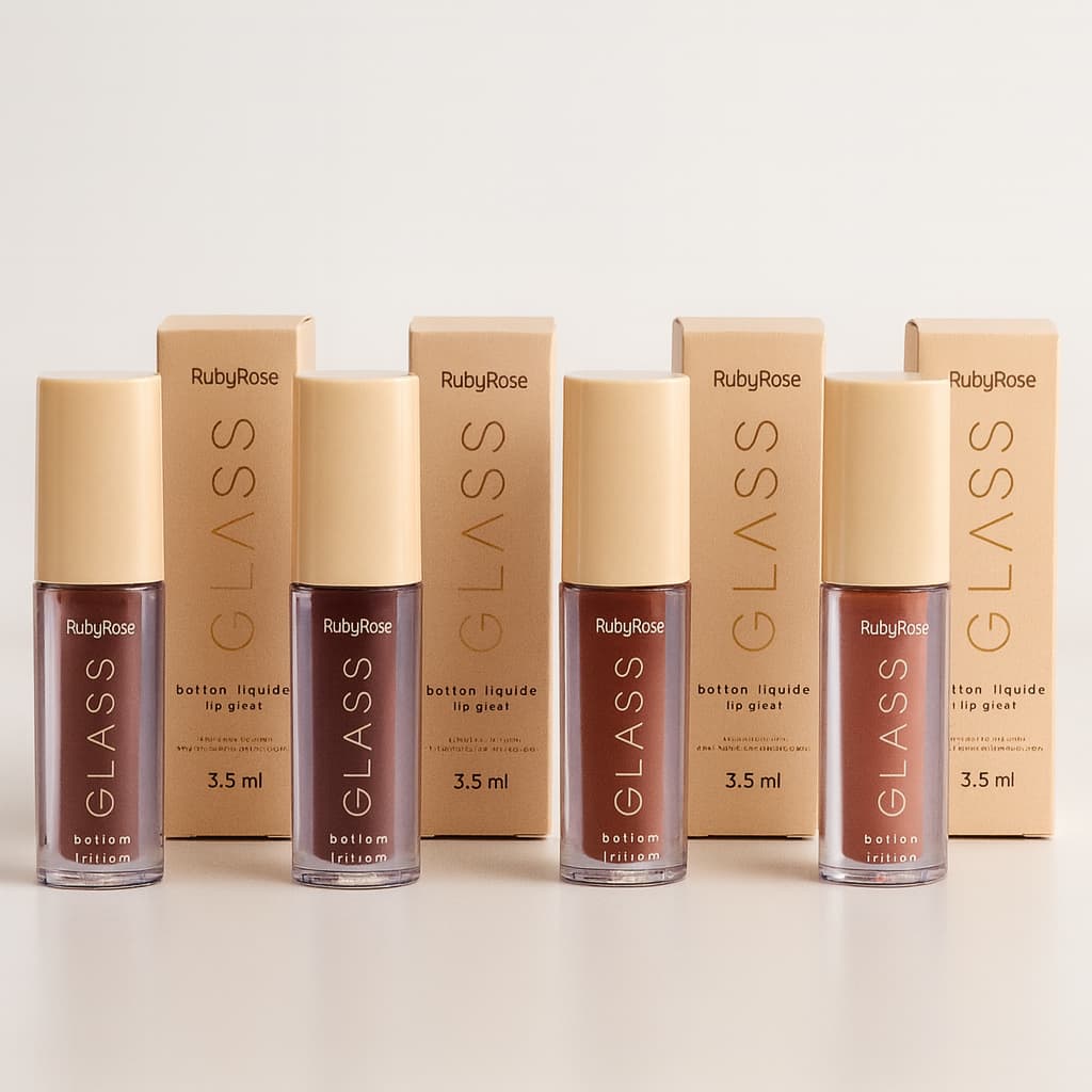Batom Líquido Velvety Glass By Ruby Rose Batom Matte Aveludado Maquiagem Lábios