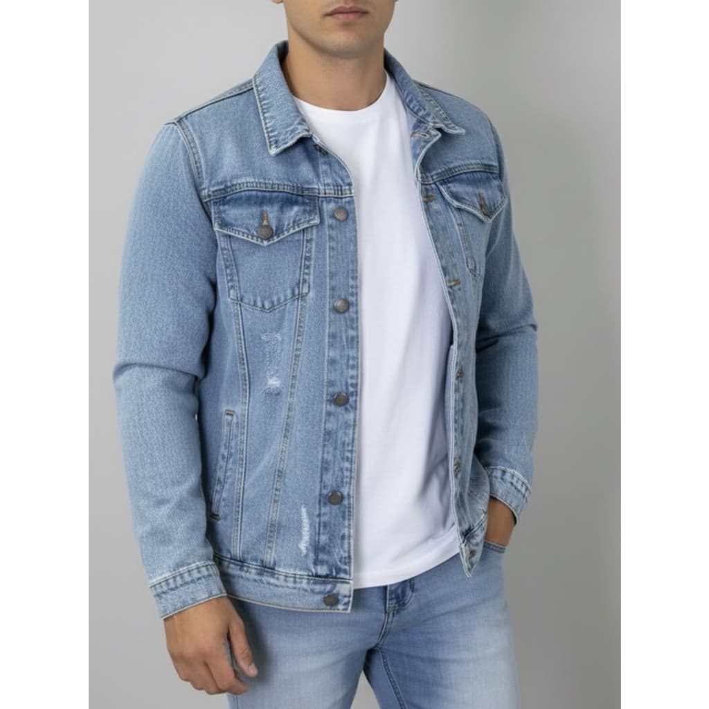Jaqueta Jeans Masculina Charme RV