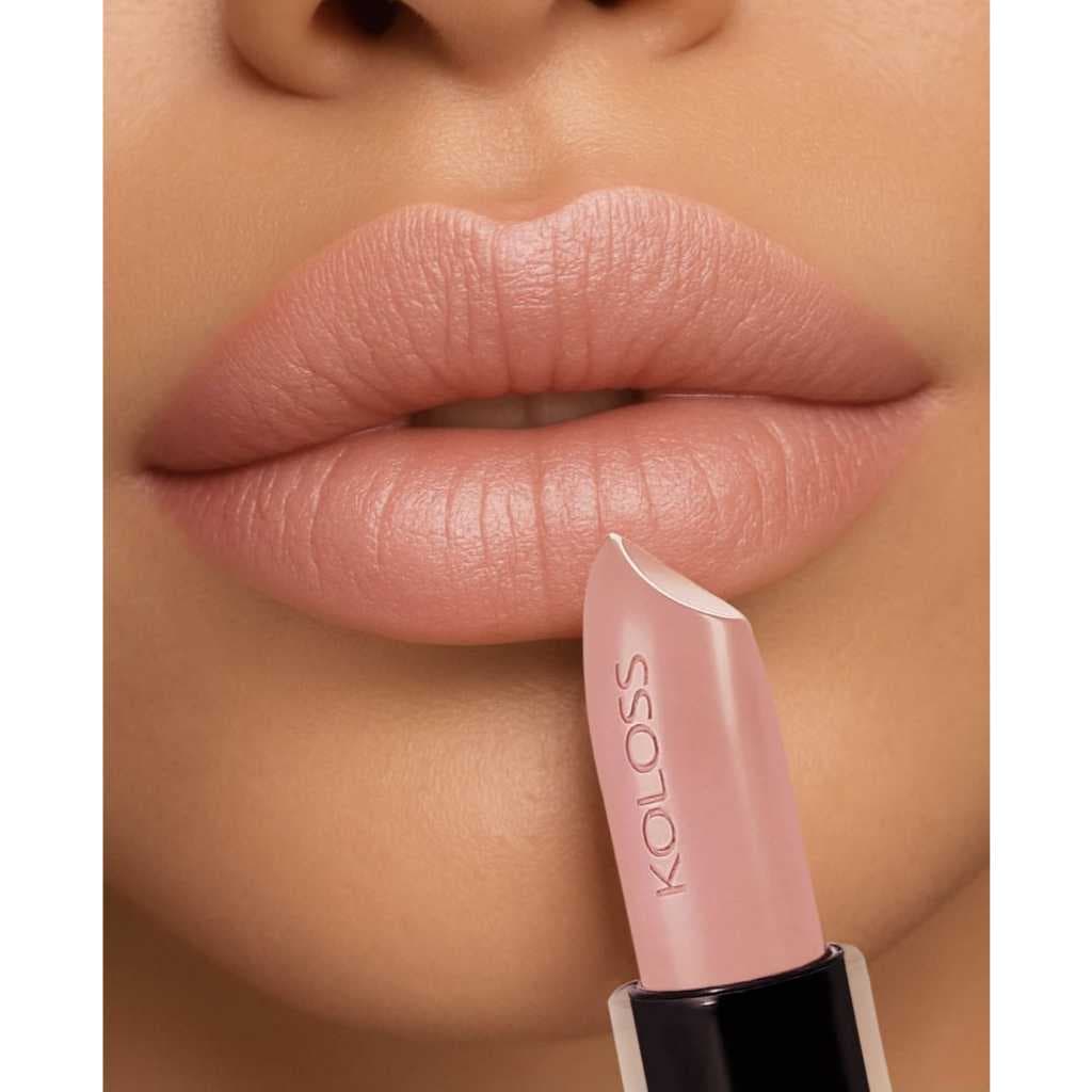 KOLOSS BATOM LIPSTICK 185 - FLAMINGO - CREMOSO HIDRATANTE LONGA DURAÇÃO E ALTA COBERTURA