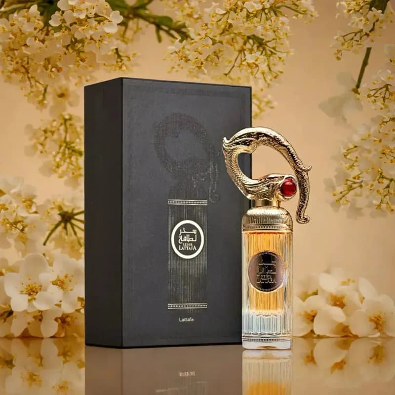 Perfume Importado Lattafa Sehr Al Kalemat Eau  100ml Original Masculino Feminino| Perfume Árabe
