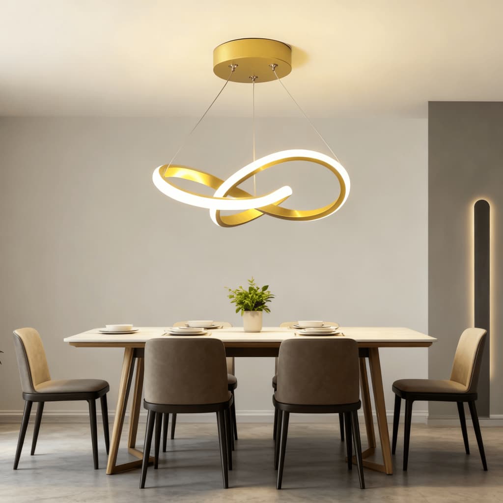 3 Cores(110V/220V)  Luminária De Teto Pendente Led Moderna Lustre para Corredor Sala Quarto Cozinha