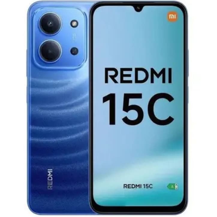 Smartphone Xiaomi Redmi 15C 256GB 8GB RAM Azul Global Dual SIM 4G