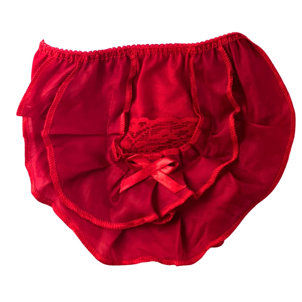 Calcinha Menina Infantil  Atrás Cambraia Cobre Fralda