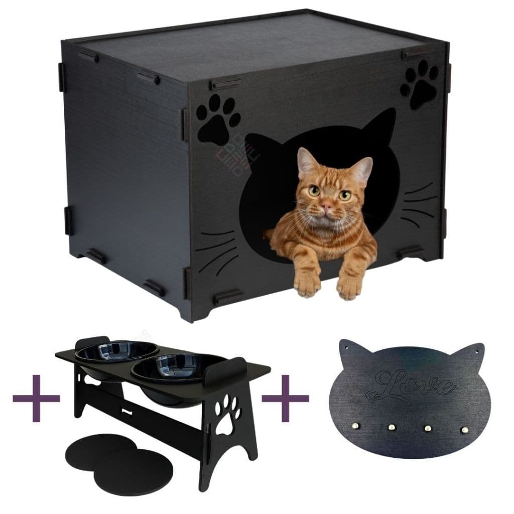 Casa de Gato Toca Para Gatos Nicho Playground Casinha Cama de Gato Caminha para Felinos Espaço Pet