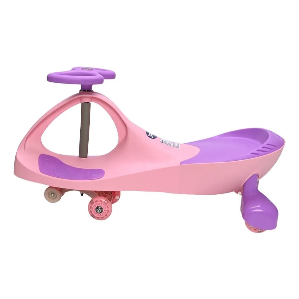 Carrinho Zippy Car Com Led Suporta Até 100kg Zippy Toys Rosa