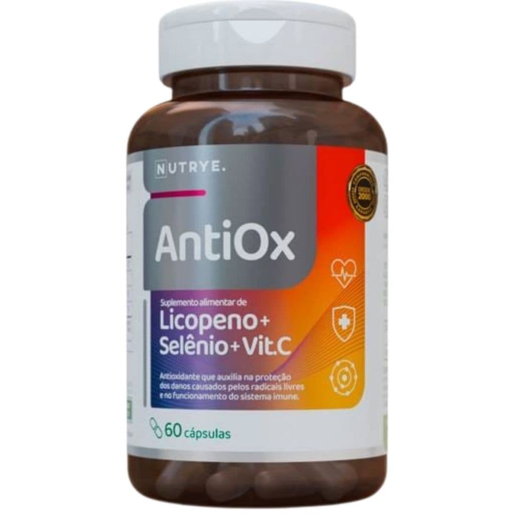 Suplemento Alimentar de Licopeno + Selênio + Vitamina C - Nutrye 60 Cápsulas