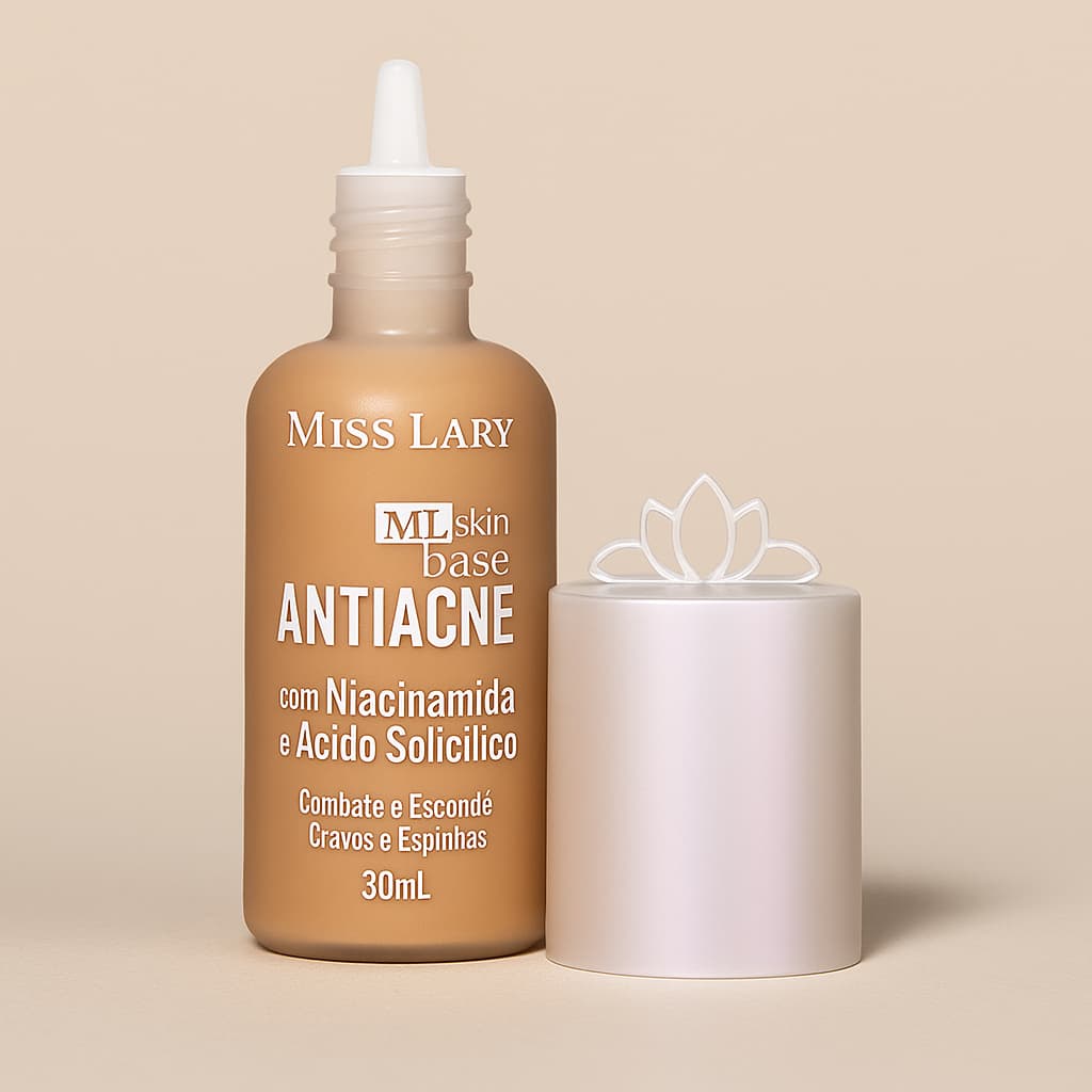 Base Liquida Antiacne ML.skin  30ml Miss Lary