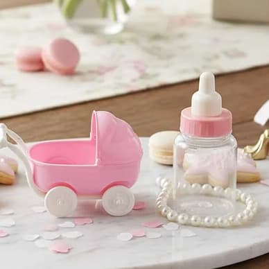 20 Mamadeira + 20 Mini carinho bebê, Lembrancinha Maternidade  Chá de bebê ,Chá de Fraldas, Chá Reve