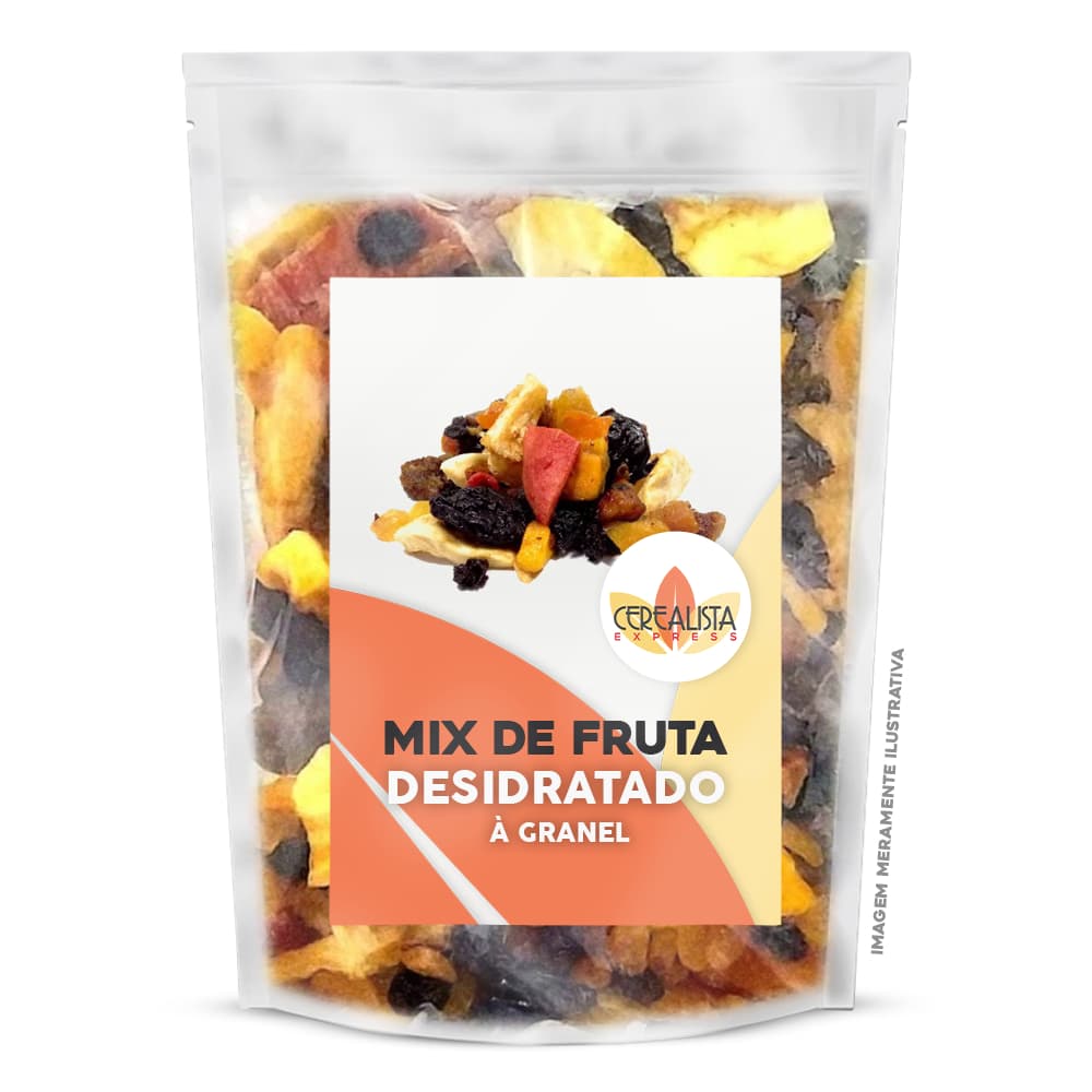 Mix de Frutas Desidratadas Secas a Granel Fruta Desidratada Snack Saudável