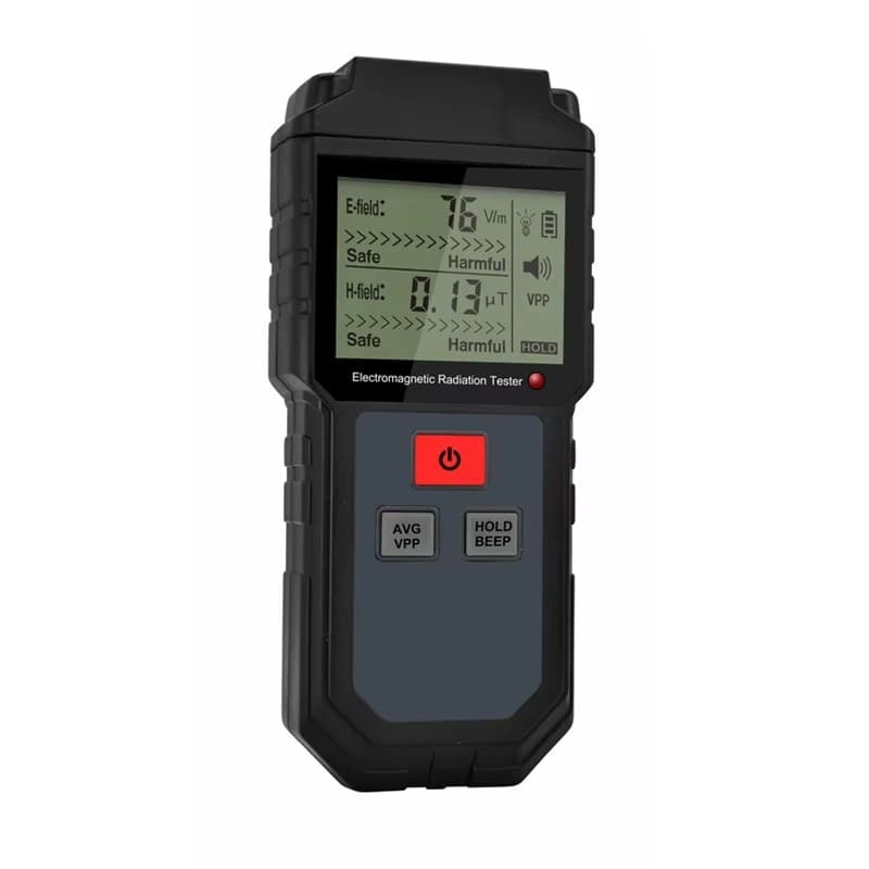 Detector de Radiação EMF – Campo Eletromagnético – Medidor Digital – Envio 24h