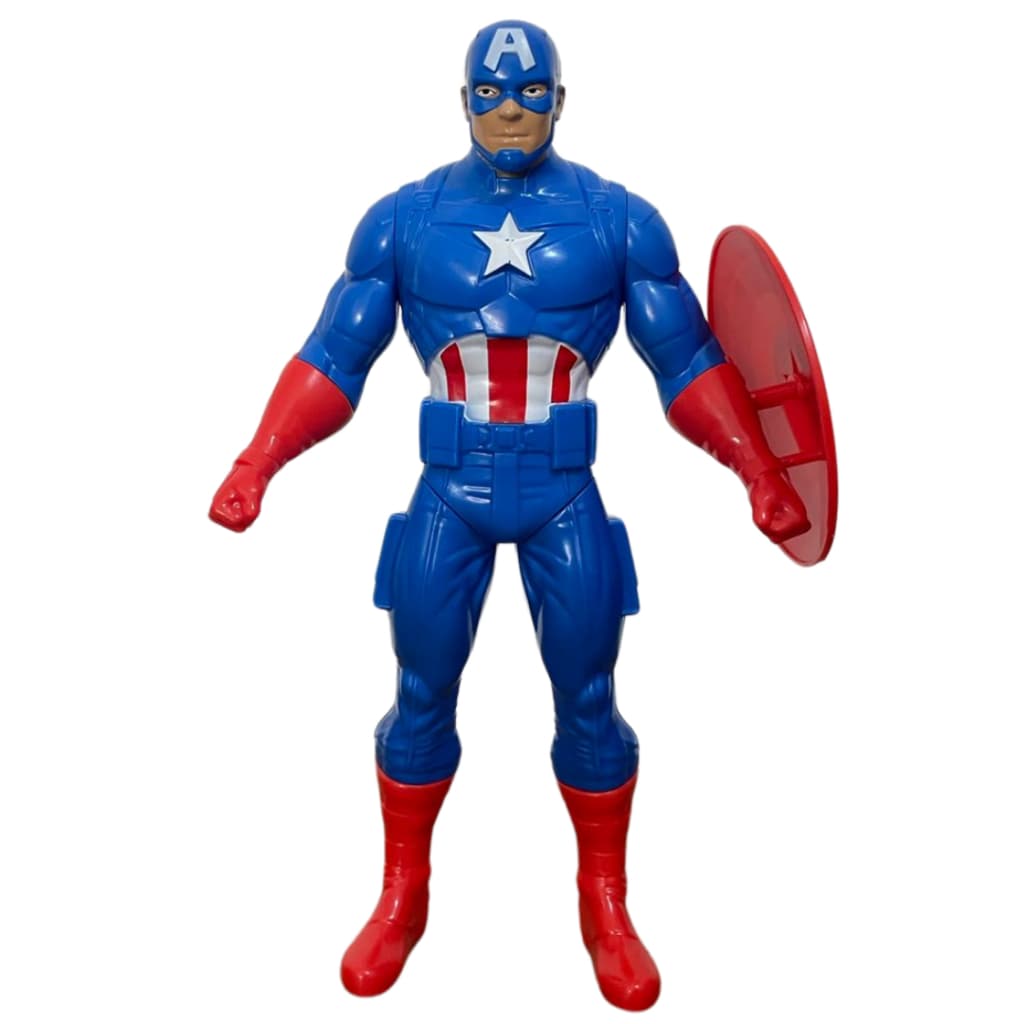 Figura Boneco Articulado Marvel Capitão América 22cm