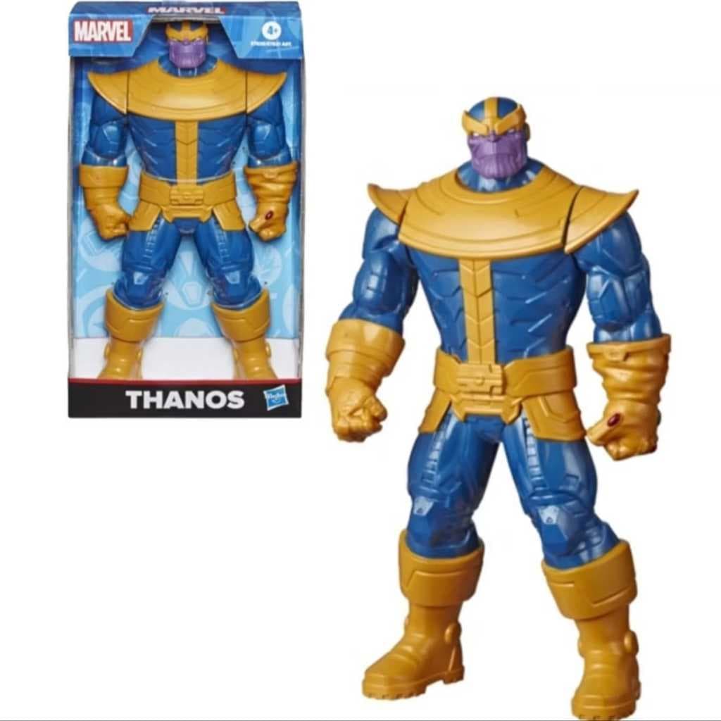 Boneco E7826 Marvel Thanos Olympus Articulado Hasbro Articulado