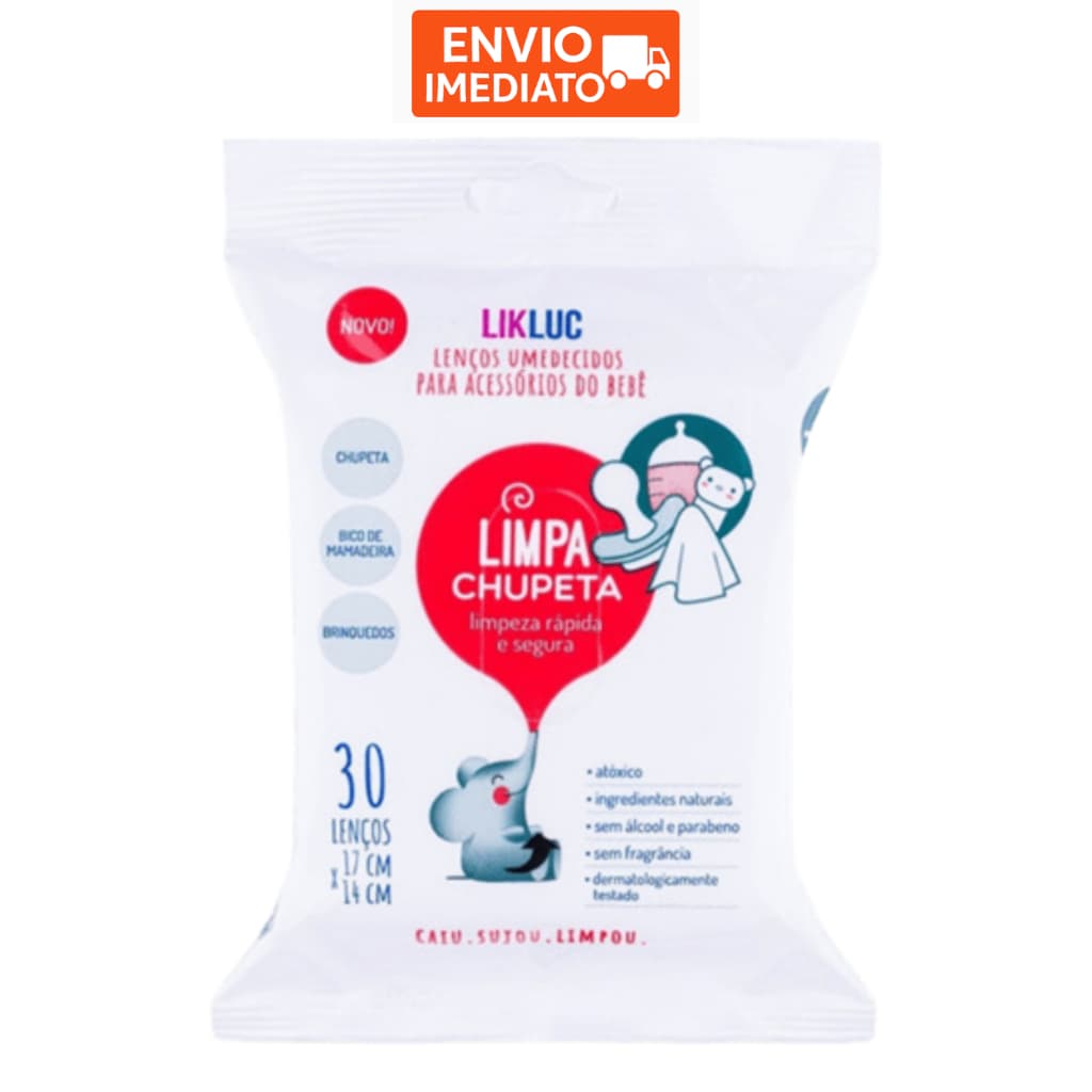 Limpa Chupeta Lenco Umidecido Higienizado Infantil Bebe Recem Nascido Lencos Higieni Umidecidos