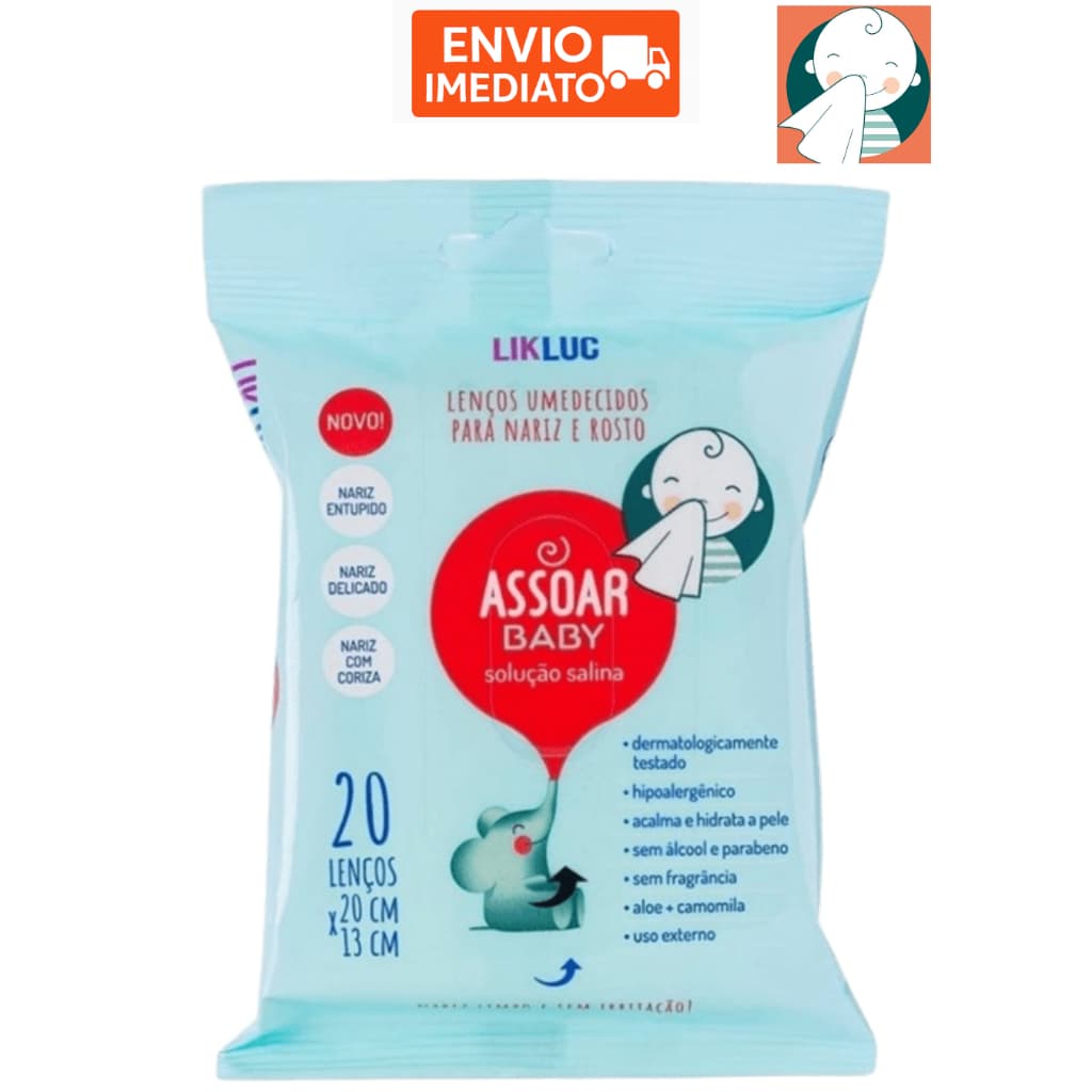 Lencos Umidecido Assoar Baby Infantil Bebe Recem Nascido Lenco Limpar Nariz Umidecido