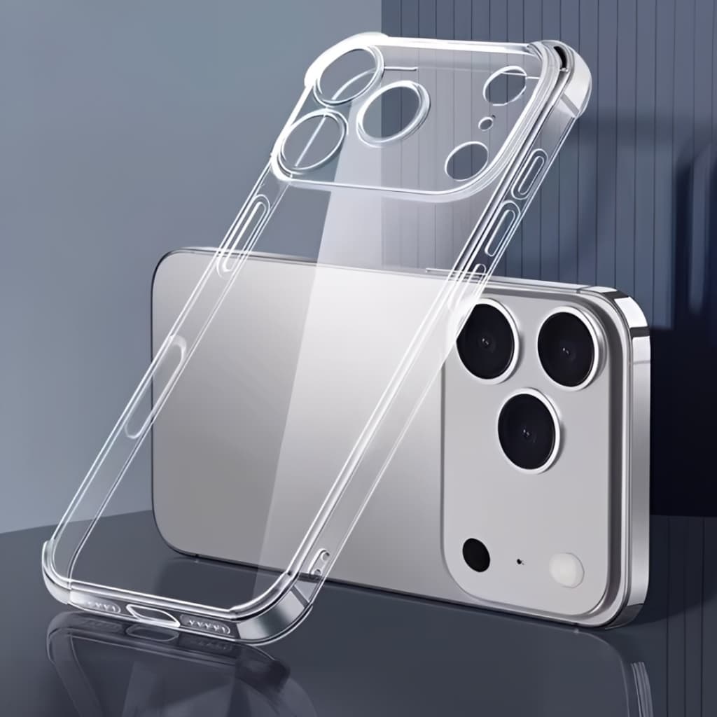 Capa Case Capinha De Celular iPhone Anti Impacto Transparente P/ iPhone 17 Pro Max 17 Air 17 Pro 17E